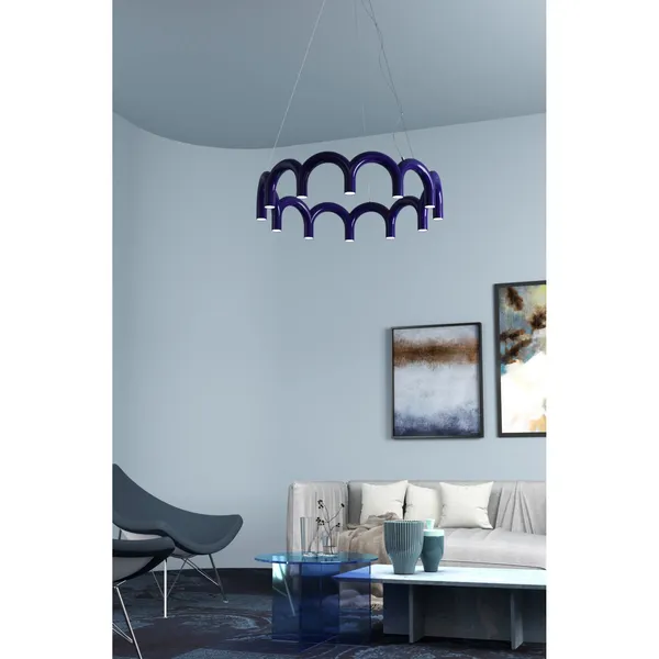 Arch Circle 98 Pendant Blue