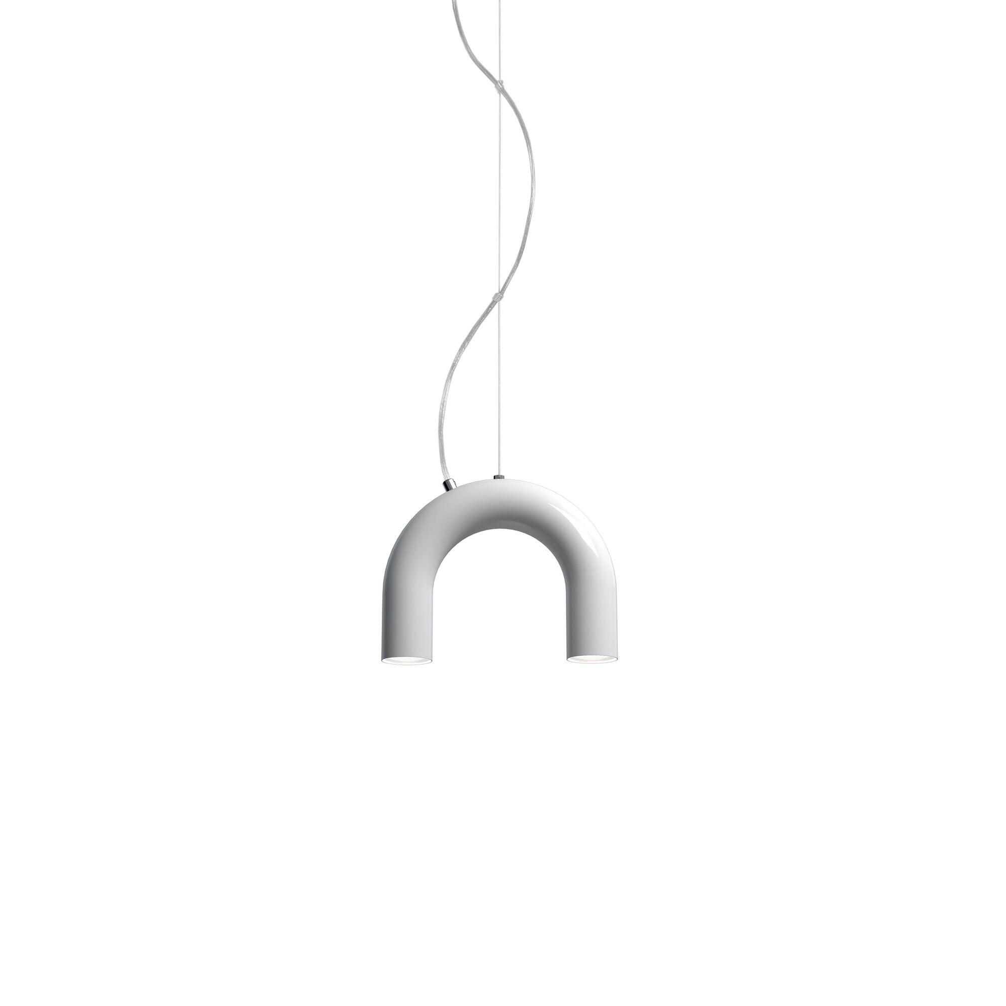 Arch Enkel Taklampa Vit