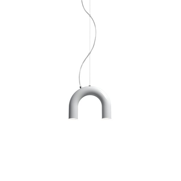 Arch Enkel Taklampa Vit
