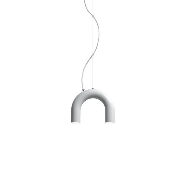 Arch Single Pendant White