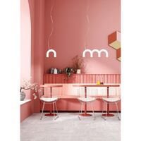 Arch Single Pendant White