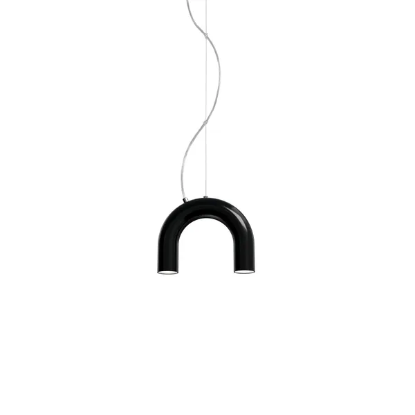Arch Single Pendant Black