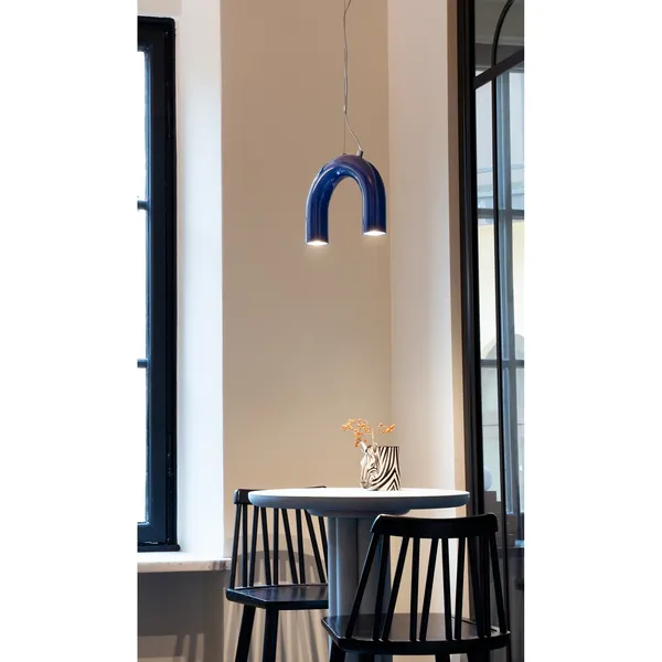 Arch Single Pendant Blue