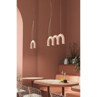 Arch Single Pendant Nude