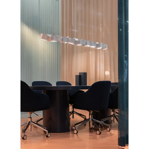 Blockchain 17 Pendant White