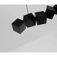 Blockchain 17 Pendant Black