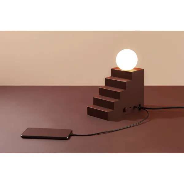 Stair V2 Table Lamp Red