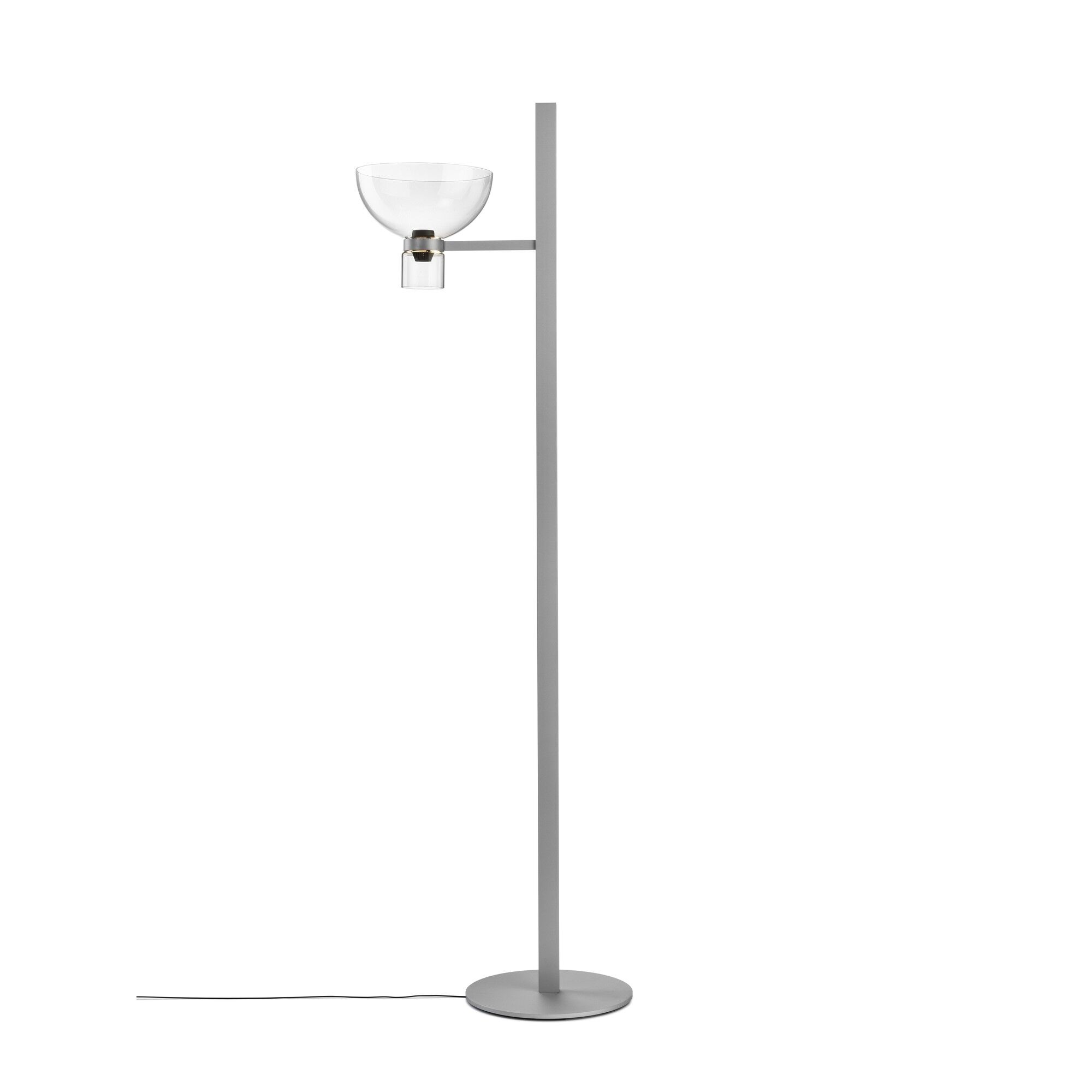 Lampadaire Nocturne F1 Bowl Argent