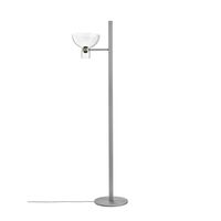 Nocturne F1 Bowl Floor Lamp Silver