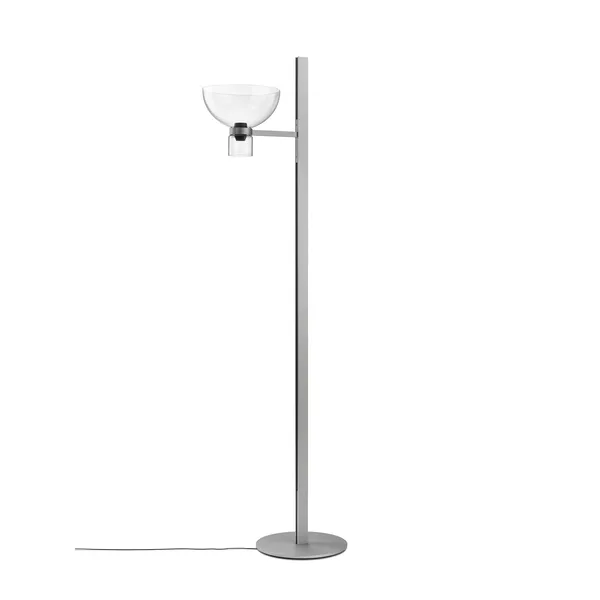 Nocturne F1 Bowl Floor Lamp Silver