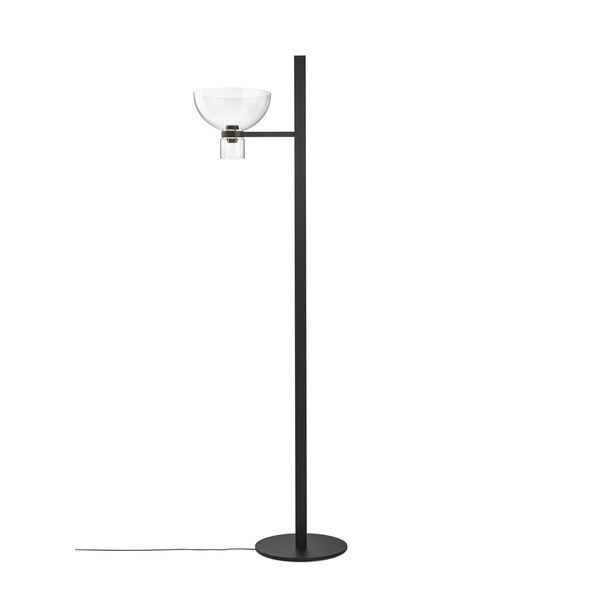 Lampada da Terra Nocturne F1 Bowl Nero