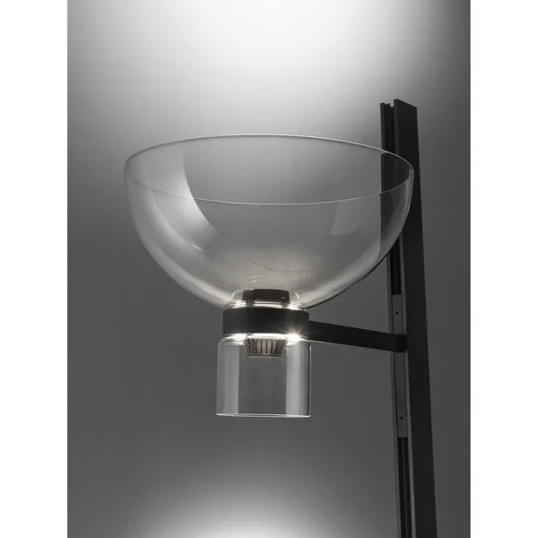 Nocturne F1 Bowl Floor Lamp Black