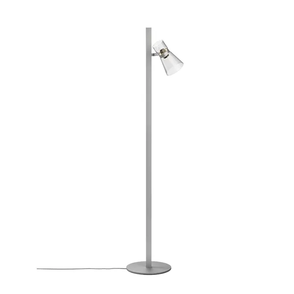 Nocturne F1 Cone Gulvlampe Sølv