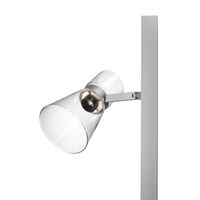 Nocturne F1 Cone Gulvlampe Sølv
