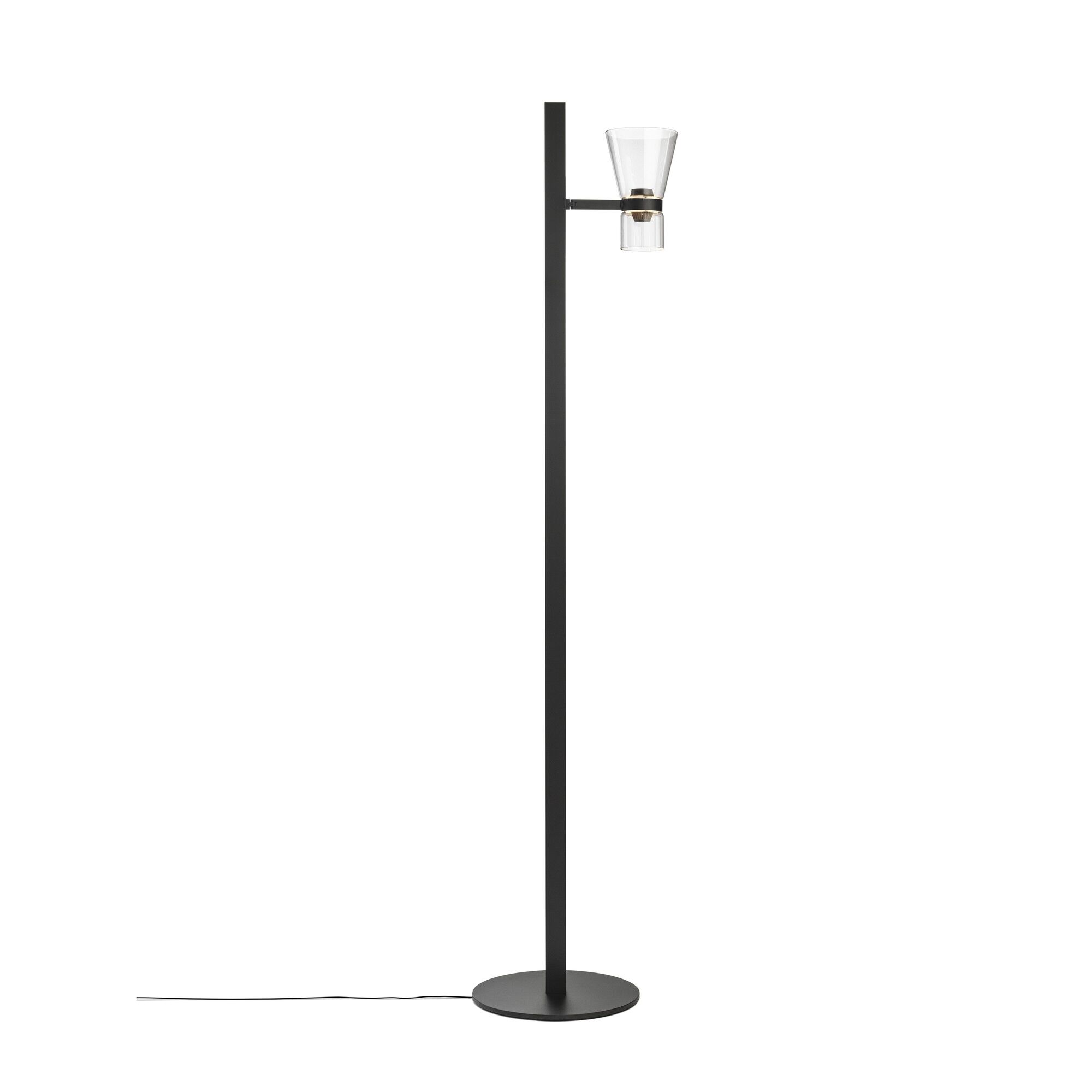 Nocturne F1 Cone Gulvlampe Sort