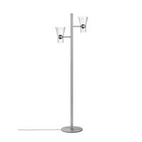 Nocturne F2 Cone Floor Lamp Silver