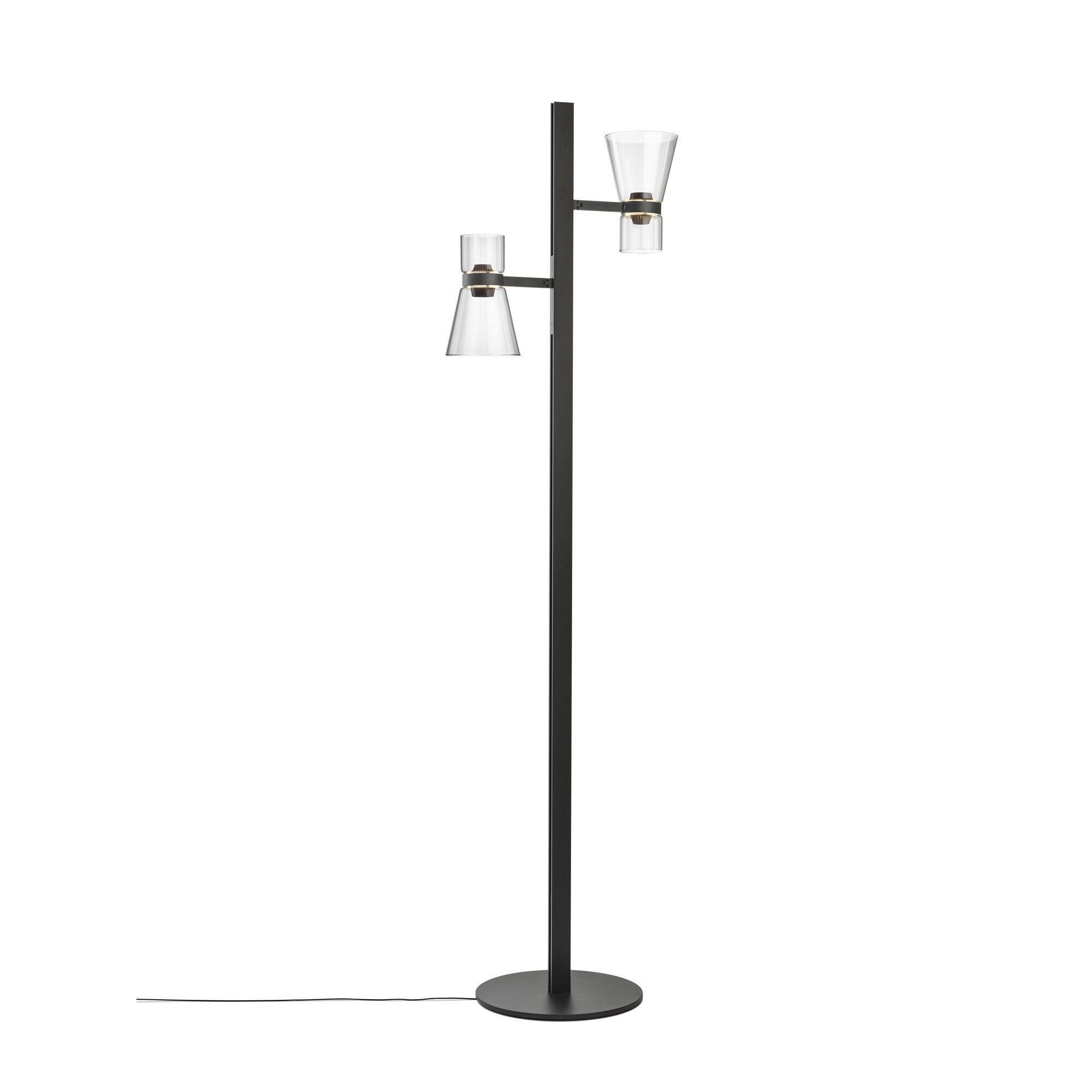 Nocturne F2 Cone Gulvlampe Sort