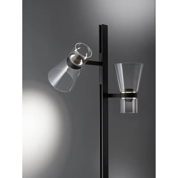 Nocturne F2 Cone Floor Lamp Black