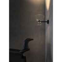 Nocturne Bowl Wall Lamp Black