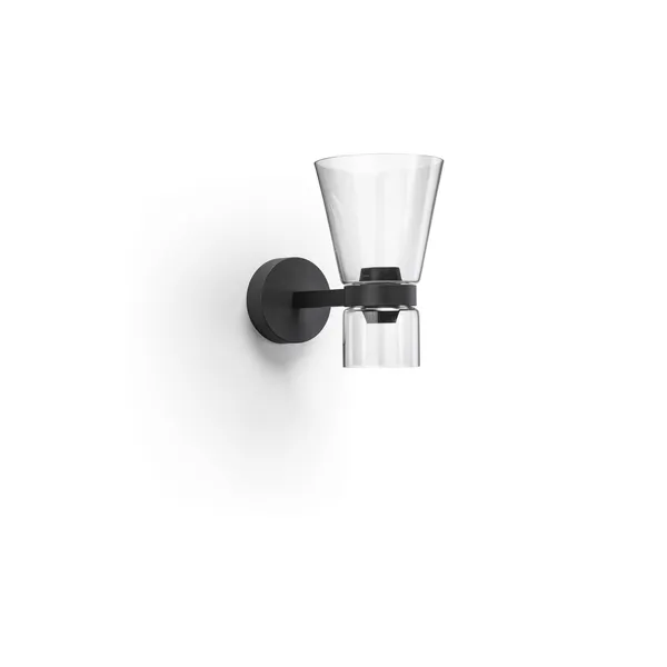 Nocturne Cone Wall Lamp Black