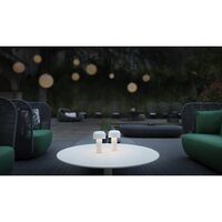 Bellhop Unplugged Table Lamp White
