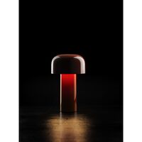 Bellhop Unplugged Table Lamp Red