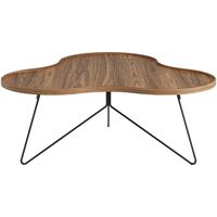 Flower Mono Coffee Table 114x45 Black/ Walnut