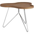 Chrome / Walnut