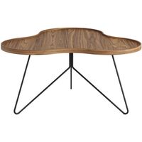 Flower Mono Coffee Table 90x45 Black/ Walnut
