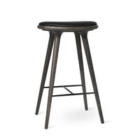 Sirka, Graue Eiche / Ultraschwarzes Leder