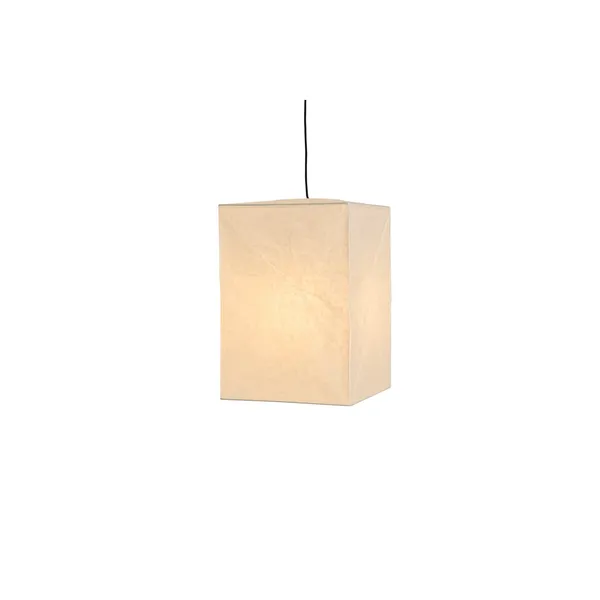 Paper Shade Cube Paralume Senza Cavo Alto Classic White