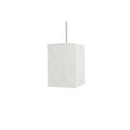 Paper Shade Cube Paralume Senza Cavo Alto Classic White