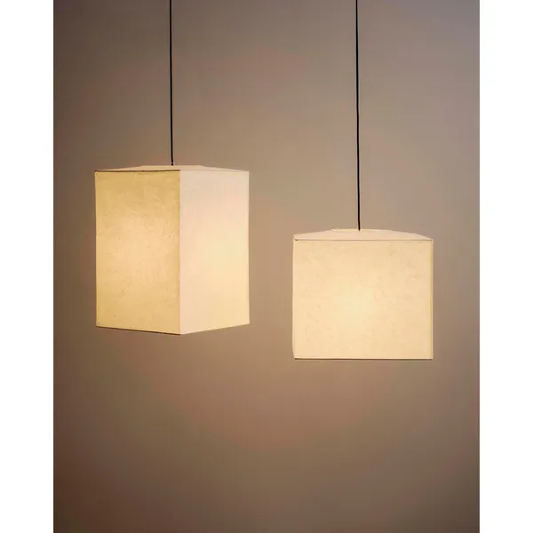 Paper Shade Cube Paralume Senza Cavo Alto Classic White