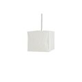Paper Shade Cube Paralume Senza Cavo Classic White