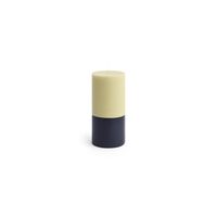 Silo Kaars Groot Lime White/Midnight Blue
