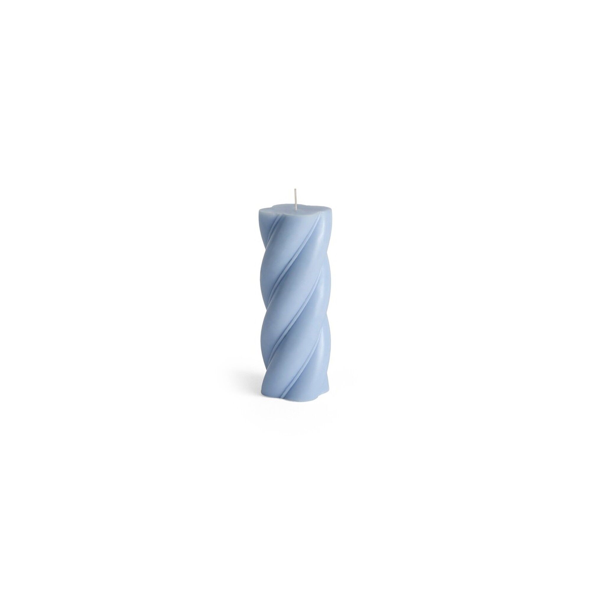 Soft Serve Stearinlys Mellomstor Light Blue