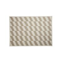 Shift Kelim Teppich 170x240 Beige