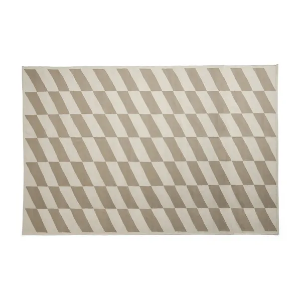 Shift Kelim Tæppe 200x300 Beige