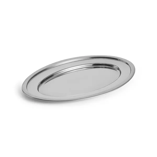Essential Steel Oval Dish Large Stainless Steel