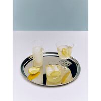 Essential Steel Round Dish Medium Stainless Steel