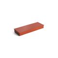 Modular Rectangular Low Container Large Rust