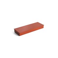 Modular Rectangular Low Container Large Rust