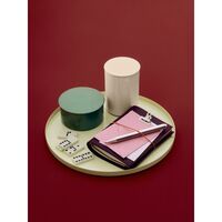 Modular Round Tray Medium Light Yellow