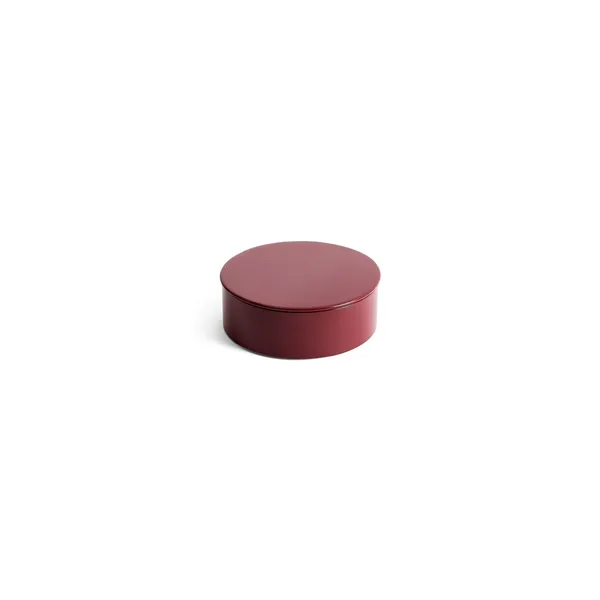 Modular Round Container Wide Bordeaux