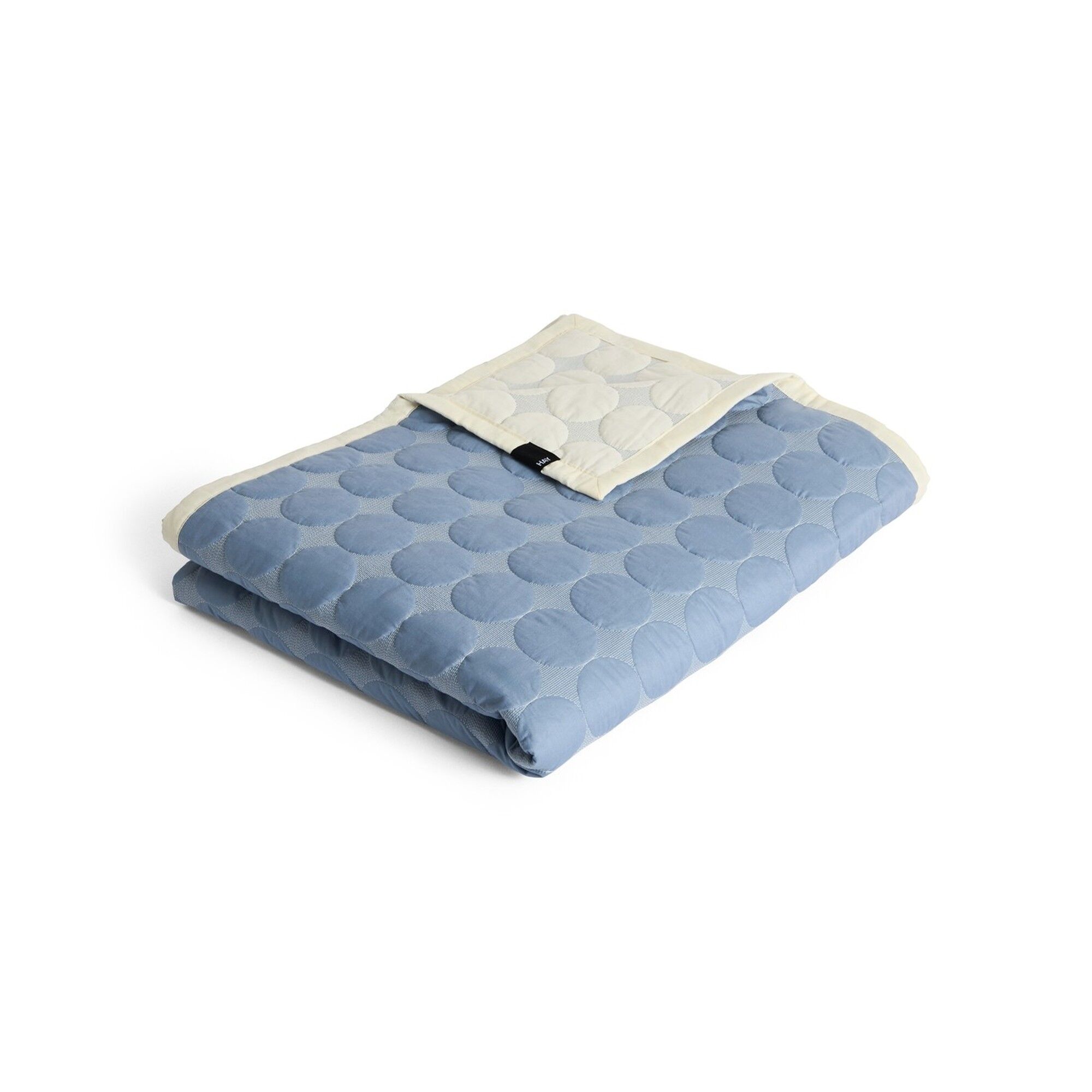Mega Dot Organic Couvre-lit 195x245 Dusty Blue