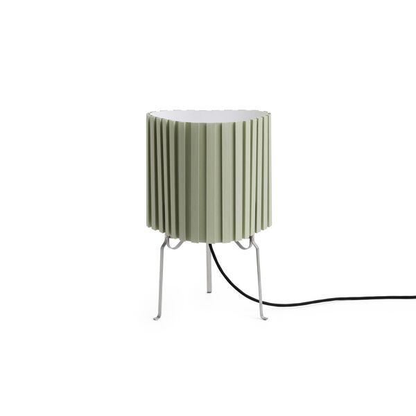 Canelé 370 Table Lamp Almond Green