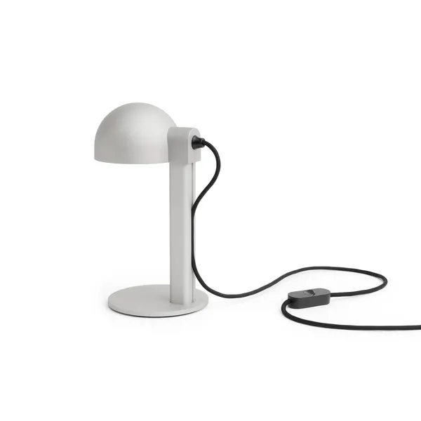 Posto Transportabel Lampe Silver Grey