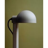 Posto Transportabel Lampe Silver Grey