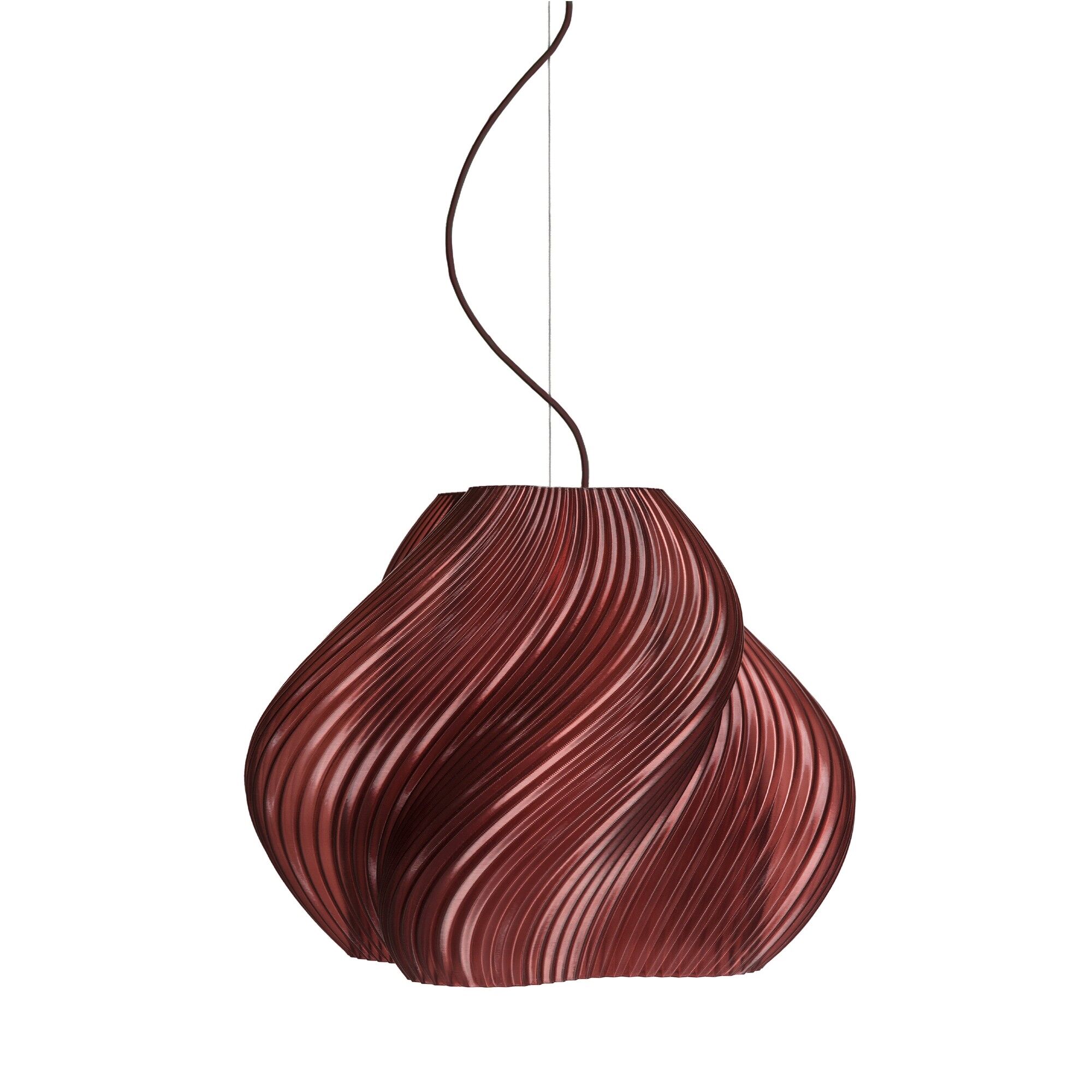 Crme Atelier Soft Serve Mega Pendel Cherry/Krom