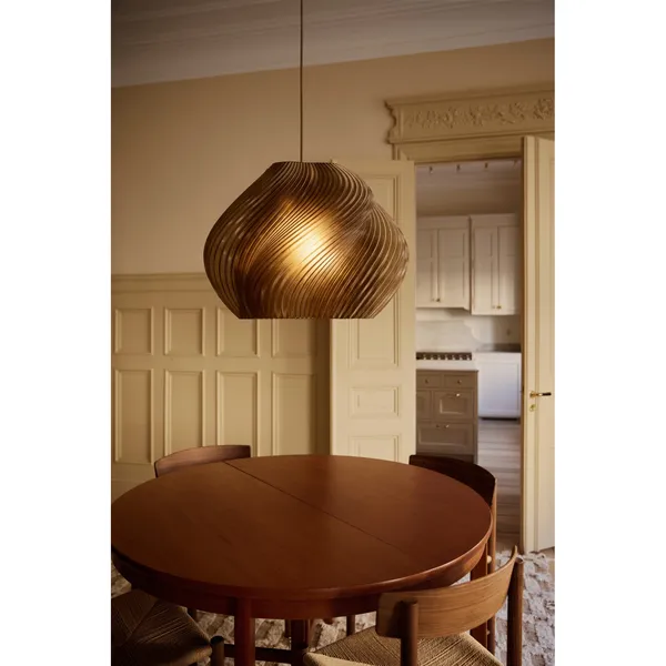 Crème Atelier Soft Serve Mega Pendant Caramel/ Chrome